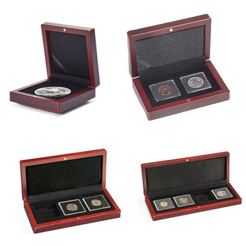 Leuchtturm Square-Spaced Volterra Coin Box (Black) - 0