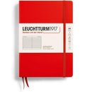 Leuchtturm Hardcover Ruled Notebook A5 (Red)-6