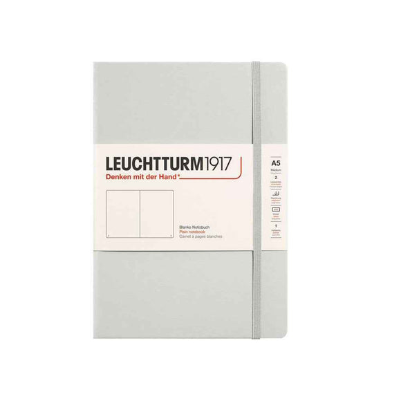 Leuchtturm Hardcover Plain Notebook A5