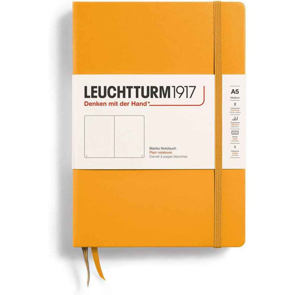 Leuchtturm Hardcover Plain Notebook A5