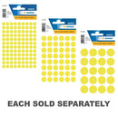 Herma Luminous Round Sticker Labels (Yellow)