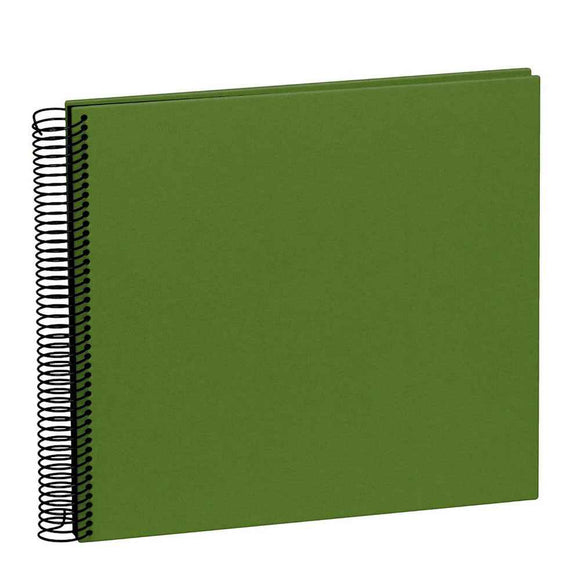 Semikolon Medium Economy Spiral Photo Album Black Pgs