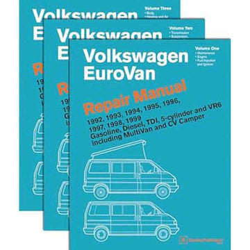Volkswagen EuroVan 1992-1999 Models 3 Volumes Repair Manual