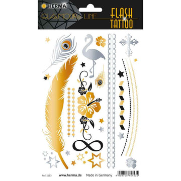 Herma Star Flash Tattoo