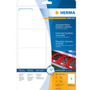 Herma Removable Foil Labels A4 20pc (White)