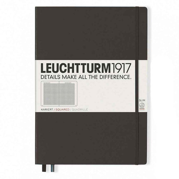 Leuchtturm HC Master Ruled Squared Notebook A4+