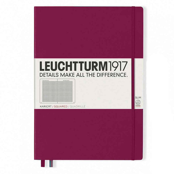Leuchtturm HC Master Ruled Squared Notebook A4+