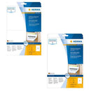 Herma Removable Labels A4 25pc (White)