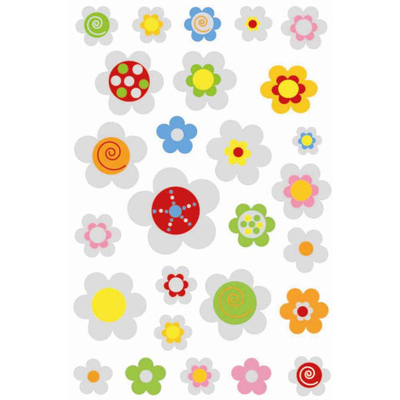 Herma Flowers Puffy Sticker