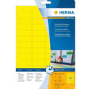 Herma Removable Coloured Labels A4 20pc (45.7x21.2mm)