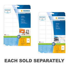 Herma Premium Labels A4 33.8mm 25pc