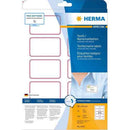 Herma Coloured Textile/Name Labels A4 20pc (80x50mm)