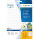 Herma Round Removable Labels 25pc (White)
