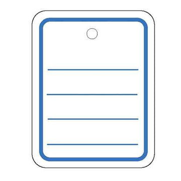 Herma Punched Stringless Merch Tags 1000pc