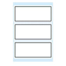 Herma Lined Edge-Framed Book Sticker Grey
