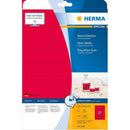 Herma Luminous Neon Labels A4 20pc (63.5x29.6mm)