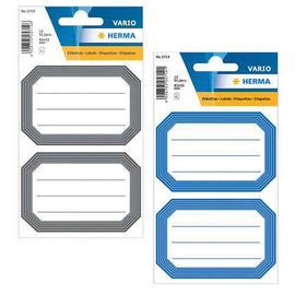 Herma Lined Framed Book Sticker (82x55mm)