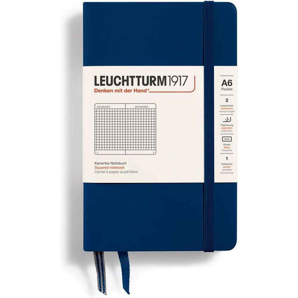 Leuchtturm Hardcover Squared Notebook A6
