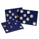 Leuchtturm Square-Spaced 12pc Coin Tray S 2pk-6
