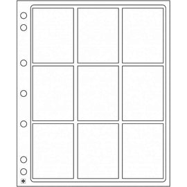 Leuchtturm Encap Coin Sheet for 9 Slabs 2pk