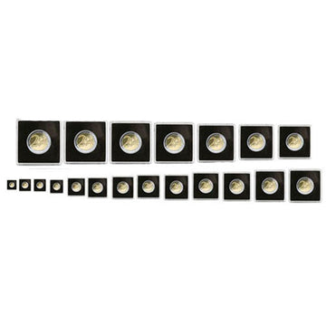 Leuchtturm Quadrum Square Coin Capsules 10pk - 0