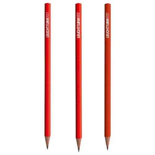 Leuchtturm HB Pencil (Red)
