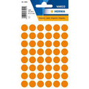Herma Luminous Round Sticker Labels (Orange)
