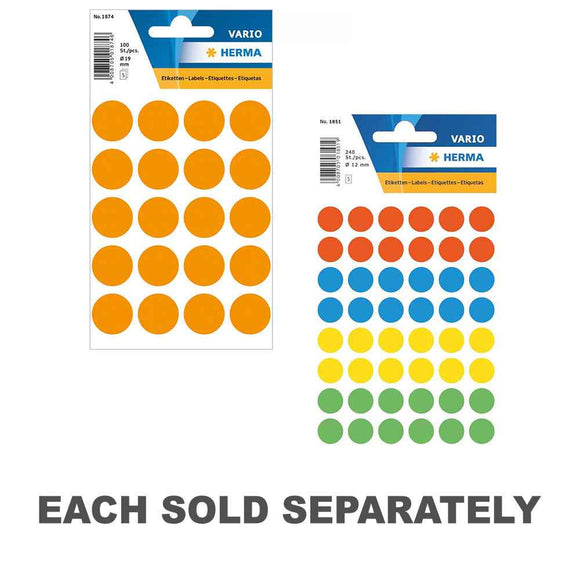 Herma Multi-Purpose Round Sticker Labels