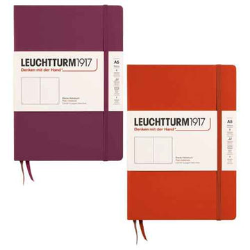 Leuchtturm Hardcover Plain Notebook A5 (Red)