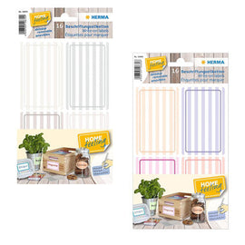 Herma Movable Striped Write-On Labels (52x82mm) - 0