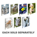 Herma Elasticated Glossy PP Folder A3 Animals-1