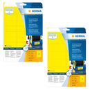 Herma Hard-Wearing Signalling Labels (Yellow)-3