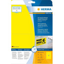 Herma Hard-Wearing Signalling Labels (Yellow)-4