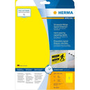 Herma Hard-Wearing Signalling Labels (Yellow)-5