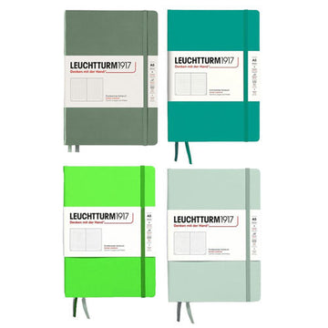 Leuchtturm Hardcover Dotted Notebook A5 (Green) - 0