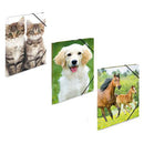 Herma Elasticated PP Folder A3 Animals-2