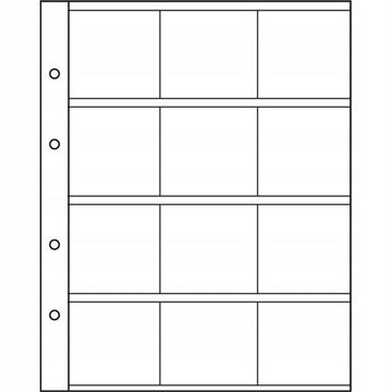 Leuchtturm Numis NH12K Coin Sheets 5pk - 0