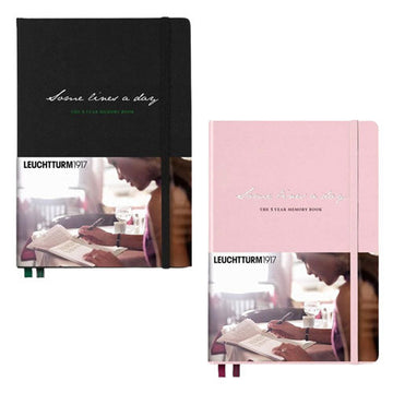 Leuchtturm Some Lines a Day Memory Book Lined A5 - 0
