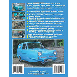 How to Restore Reliant Regal Book - 0