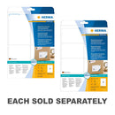 Herma Removable Opaque Labels A4 25pc (White)-1