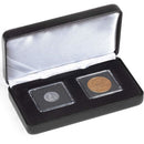 Leuchtturm Nobile Quadrum Coin Capsule Etui (Black)-4