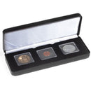 Leuchtturm Nobile Quadrum Coin Capsule Etui (Black)-5