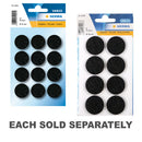 Herma Protective Felt Pads (Black)-1