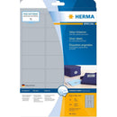 Herma Silver Foil Labels A4 25pc-8