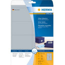 Herma Silver Foil Labels A4 25pc-10