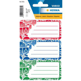 Herma Book Label Social Icons Sticker