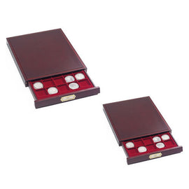 Leuchtturm Lignum Square-Spaced Coin Box - 0