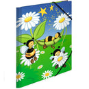 Herma Elasticated Cardboard Folder Bees Meadow-4