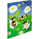 Herma Elasticated Cardboard Folder Bees Meadow-5