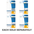 Herma Removable Labels A4 63.5mm 25pc (White)-1
